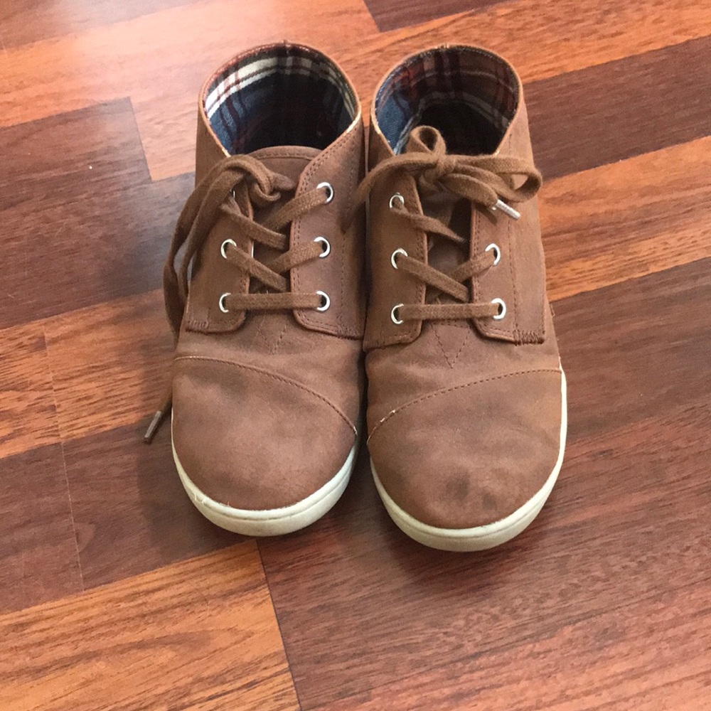 Kids leather Toms